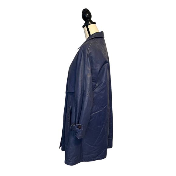 Vintage Wilsons Leather Jacket Purple Thinsulate Thermal Insulation Womens Sz XS - Picture 5 of 8